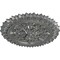 Ekena Millwork Lariah Ceiling Medallion (Fits Canopies up to 1 3/8"), 24 3/4"OD 1 3/8"ID x 3 1/4"P, Silver CM24LASLS - alternate 3